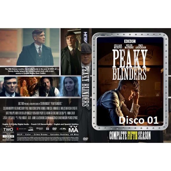 Dvd Peaky Blinders As 6 Temporadas Completas Legendado ou Dublado