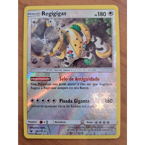 Busca: Regigigas  Busca de cards, produtos e preços de Pokemon