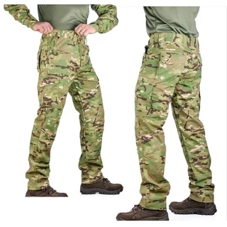 Calca Tatica Cargo Militar Reforcada 8 Bolsos Rip Stop