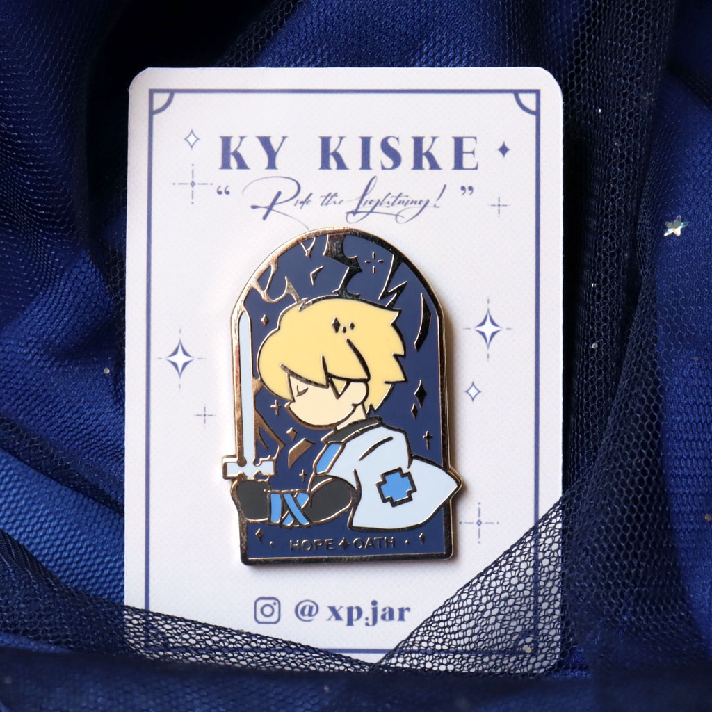 Pin Enamel Ky Kiske Guilty Gear Strive