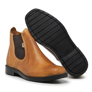 Bota Country Botina Texana Rodeio Solado Pneu