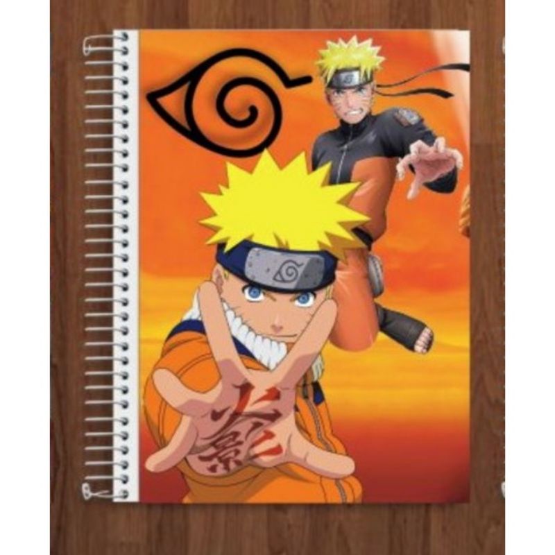 Adesivo p/ Capa de Caderno Pequeno 2un - Naruto