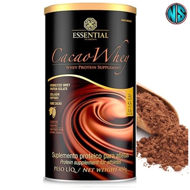 Cacao Whey 450g | 15 doses Essential Nutrition
