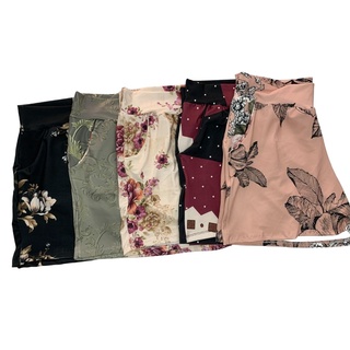 KIT COM 5 SHORTS CURTO SORTIDO CORES LISAS E ESTAMPAS SORTIDAS