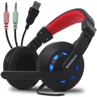 Headset Gamer Com Microfone Led Estéreo P2 Usb Pc Notebook Mac Xbox One Series X S Ps4 e Ps5