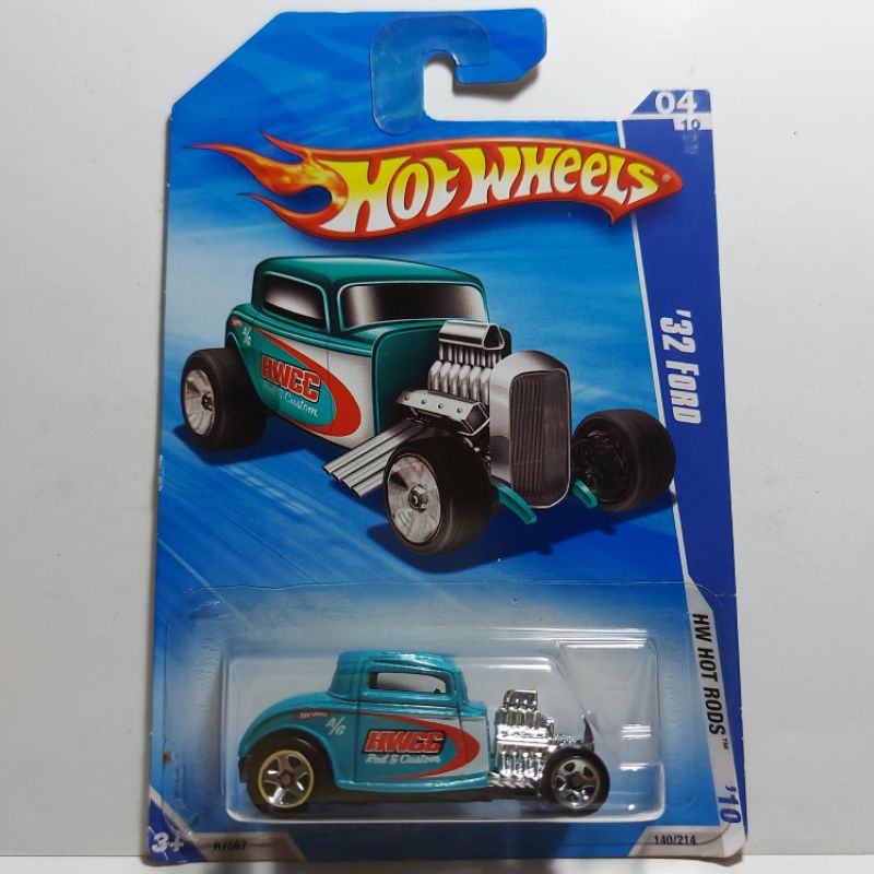 32 Ford Hw Hot Rods 04 10 Hot Wheels 2010 Miniatura 1 64 R7567