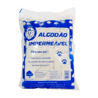 Algodão Impermeável Hidrófobo Banho E Tosa Pet 500g