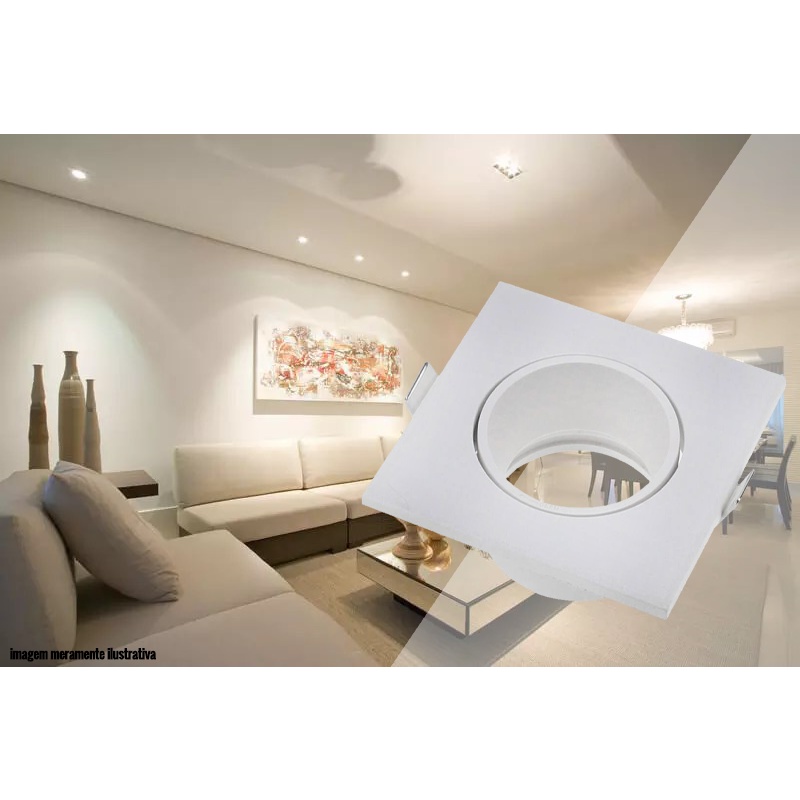 Spot de Embutir MR16 Face Plana BR2031 LEDSBR