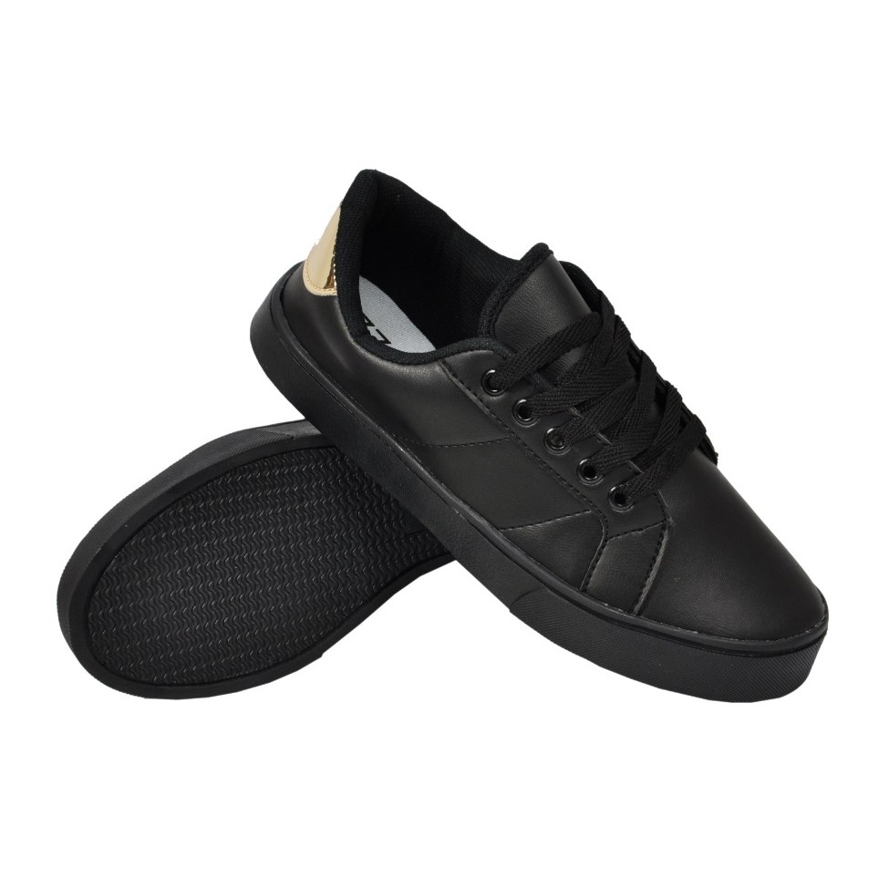 Tenis preto sale feminino skate