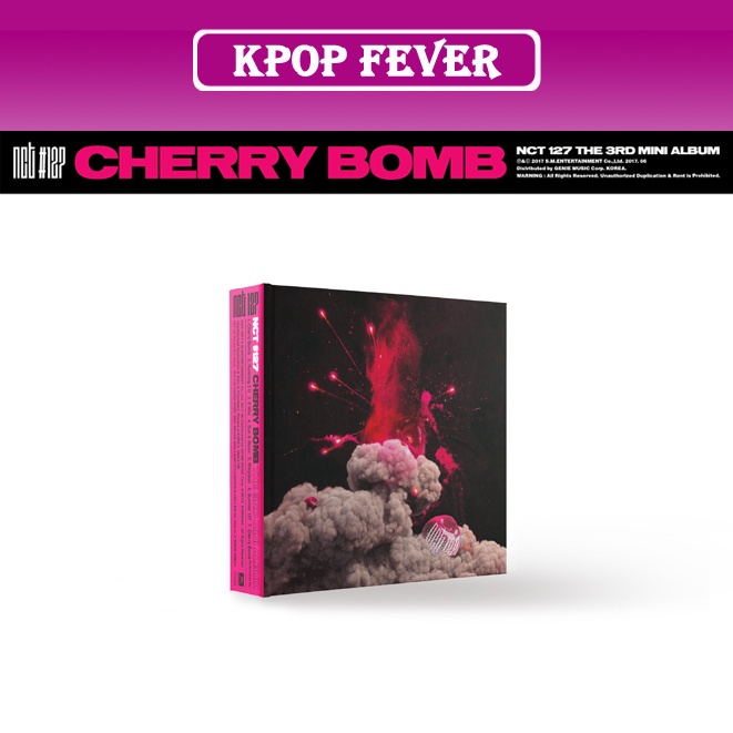 NCT 127 - [CHERRY BOMB] 3rd Mini Album | Shopee Brasil