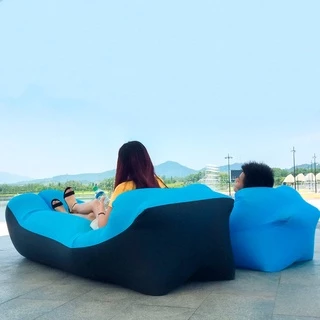 Poltrona Sofa de Praia inflável Saco de Ar Preguicoso
