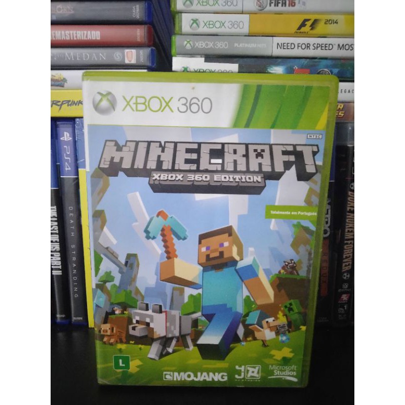 JOGO MINECRAFT EDITION ORIGINAL ( XBOX 360) - Desapegos de Roupas quase  novas ou nunca usadas para bebês, crianças e mamães. 1235653