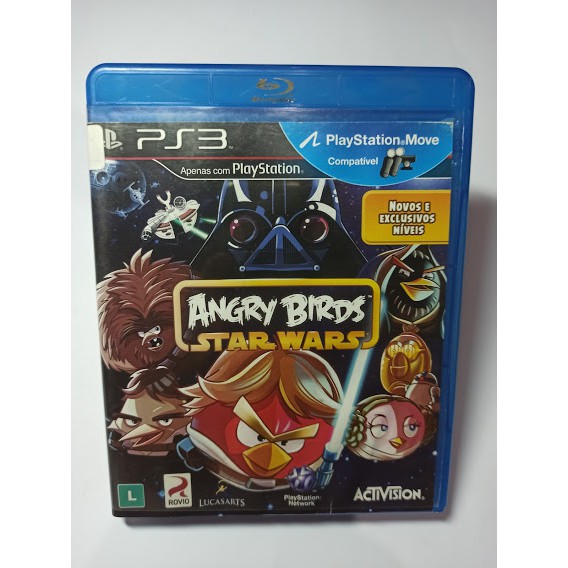 Jogo PS4 Angry Birds Star Wars Game Midia Fisica em Promoção na