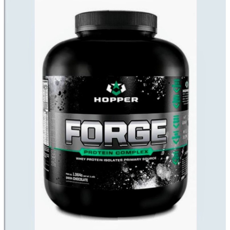 Forge Protein Complex (1,364kg) Chocolate Hopper Nutrition | Shopee Brasil