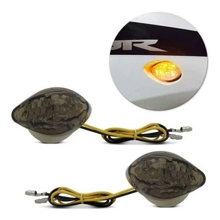 Par Pisca Seta de Led Embutir Carenagem Cbr 1000 600 Fume Honda - 16343