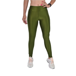 Kit 2 Calças Legging Fitness POLIAMIDA 3d Cirrê Academia Barato