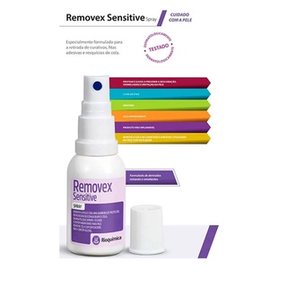 Spray Removedor De Curativo Adesivo Esparadrapos Removex Sensitive 30ML ...