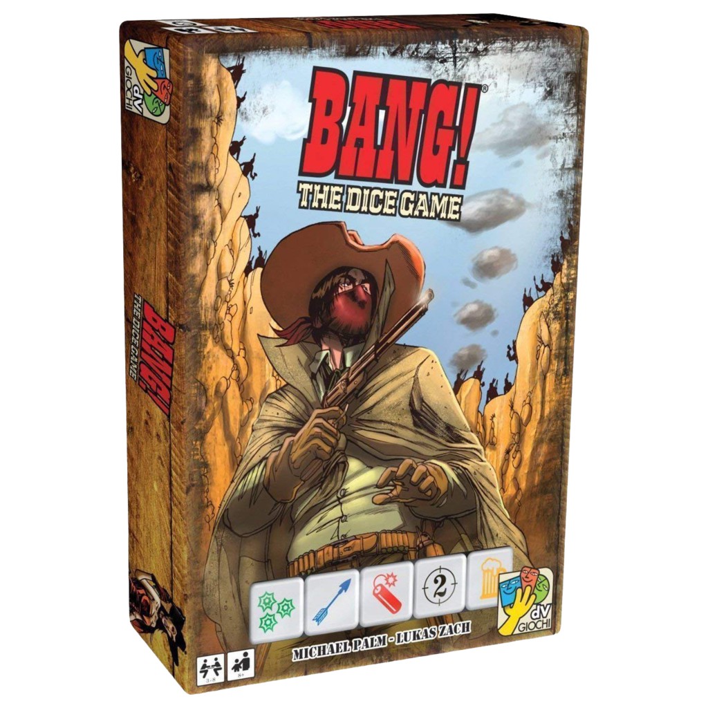 Bang! Dice Game Galápagos Jogos Tabuleiro Português | Shopee Brasil