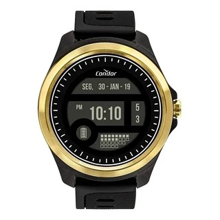 Relógio Condor Masculino Digital Esportivo Preto Original Presente Moda Gift Aniversário Tendência Estilo Treino Academia Corrida Esportes ao Ar Livre Homem Marido Esposo Namorado Pai Barato COKW05CAA/8D