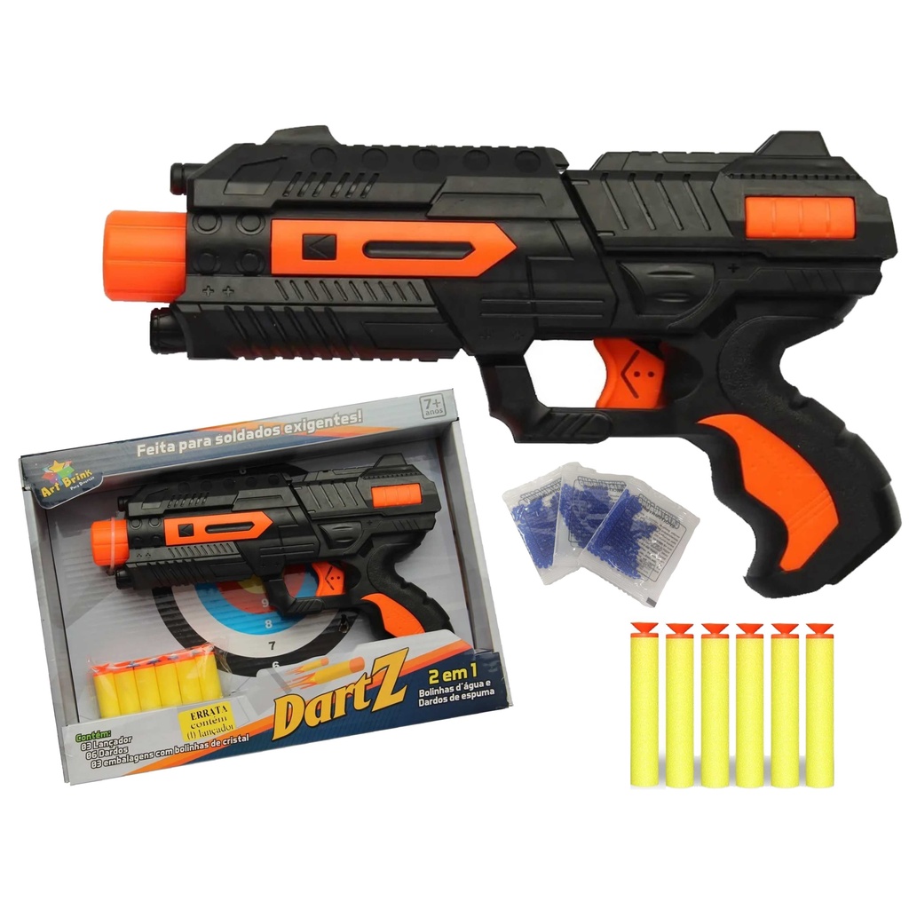 Nerf Arminha Brinquedo Lança Dardo Orbeez Muito Longe em Promoção