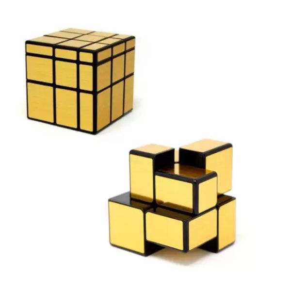 Cubo Mágico 4x4x4 Mirror Blocks Solução Dupla