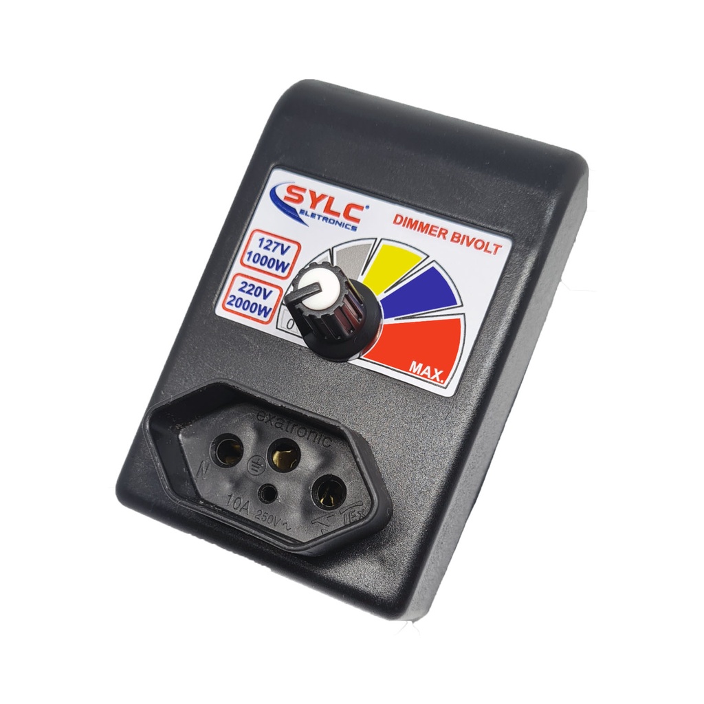 Controlador Eletrônico Bivolt DIMMER 1000/2000w