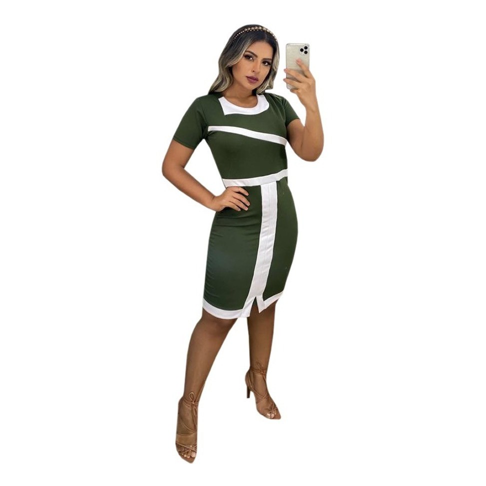 Vestido social longuete cheap