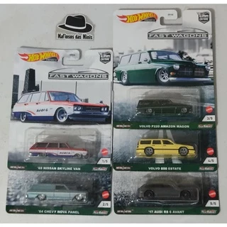 Hot Wheels Fast Wagons Set Completo