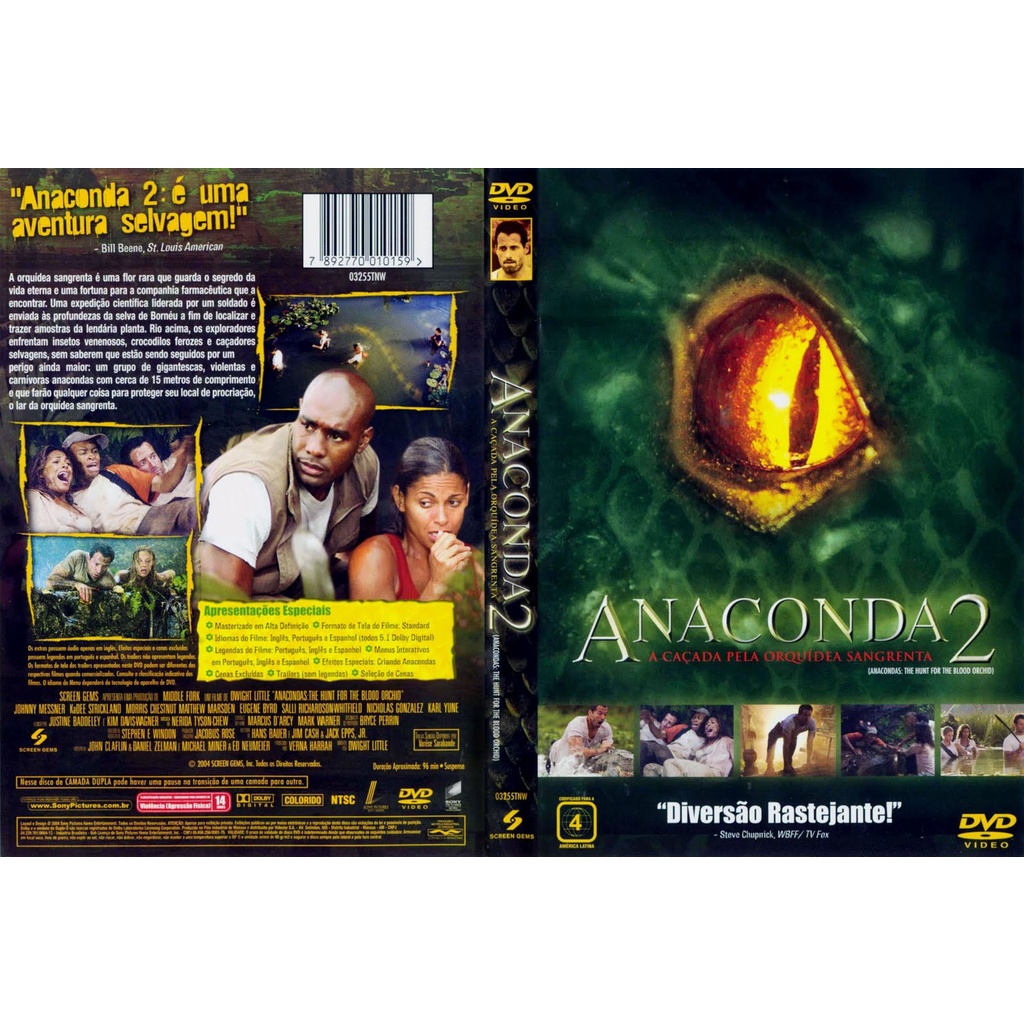 DVD Anaconda 2 | Shopee Brasil