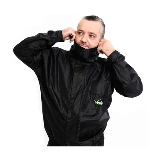Capa conjunto roupa chuva masculina moto motoqueiro calça jaqueta gola nylon ventus - 0990