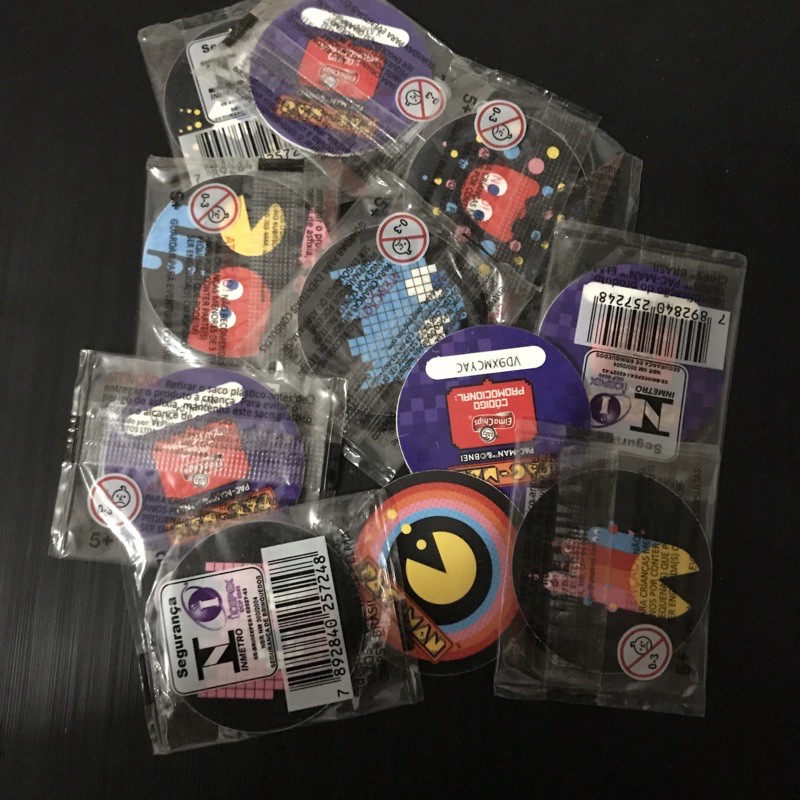 tazo pac man | Shopee Brasil