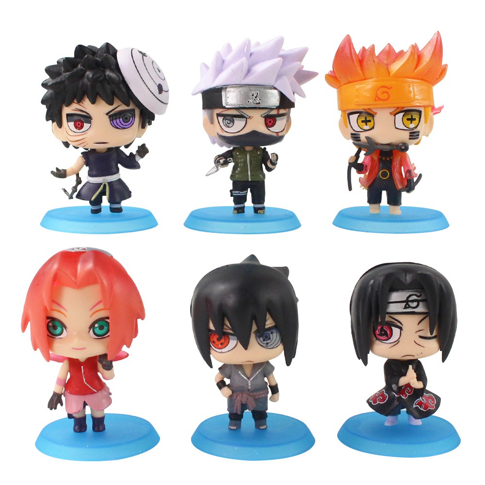 Naruto Kakashi Action Figures para Crianças, Nohara, Uchiha Obito, Modelo  PVC, Coleção, Presente de Brinquedo, 1 Pc - AliExpress