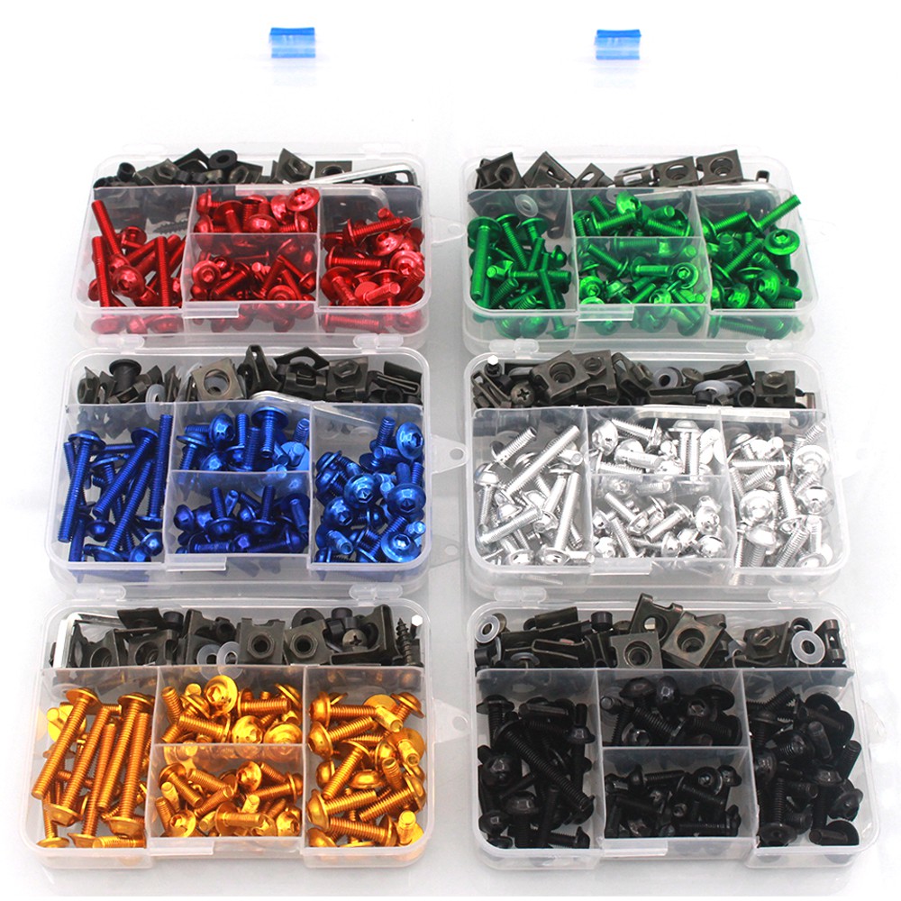 Kit De Parafusos De Carenagem De Motocicleta , Porca Carroceria