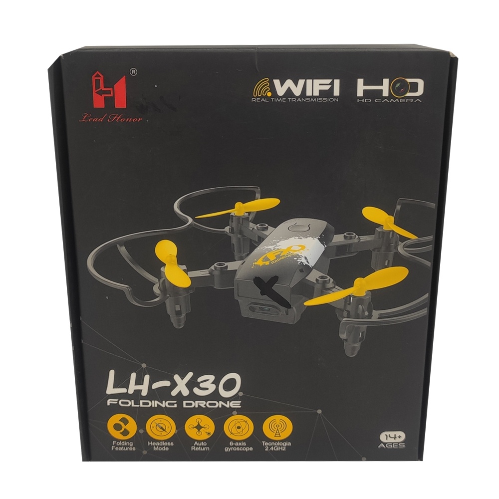 Drone Lhx30 Folding Drone Com Wifi e câmera HD Shopee Brasil