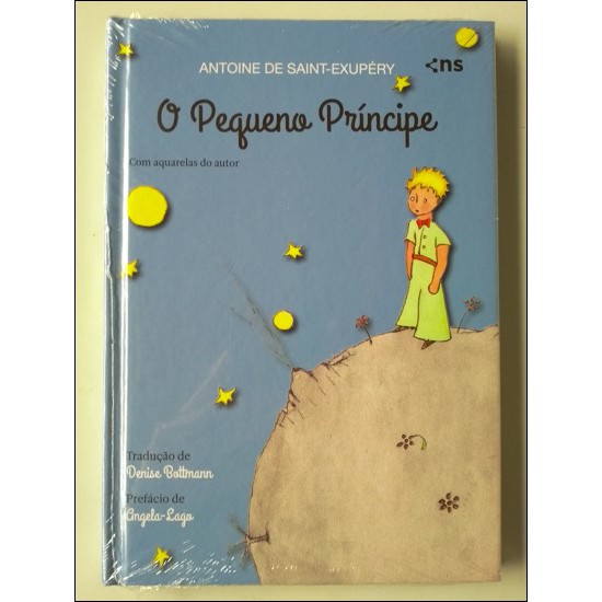 Livro O Pequeno Príncipe Capa Azul - Autor Antoine De Saint-Exupéry