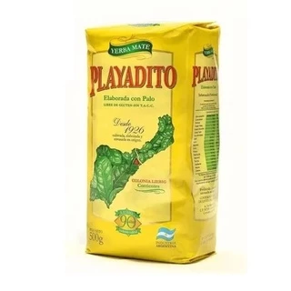 Erva Mate Playadito Tradicional Argentina 500g Descansada Yerba