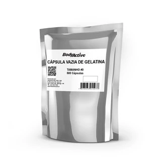 Cápsula Vazia De Gelatina Tamanho 0 Incolor - Pacote 500 Cápsulas em Oferta na Shopee