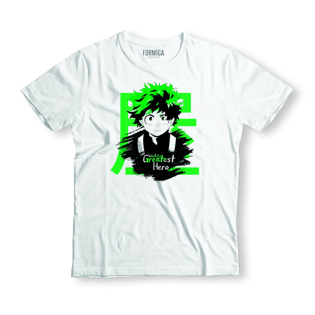 Camiseta Boku No Hero Academia Anime Manga Serie Nerd Filme