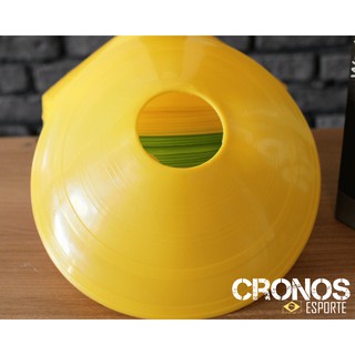 Kit Cones tarturaga demarcatorio chines Treino Funcional discos