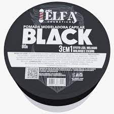 Pomada Modeladora Black Capilar Elfa 3 Em 1 Hair Mega Fixação | Shopee ...