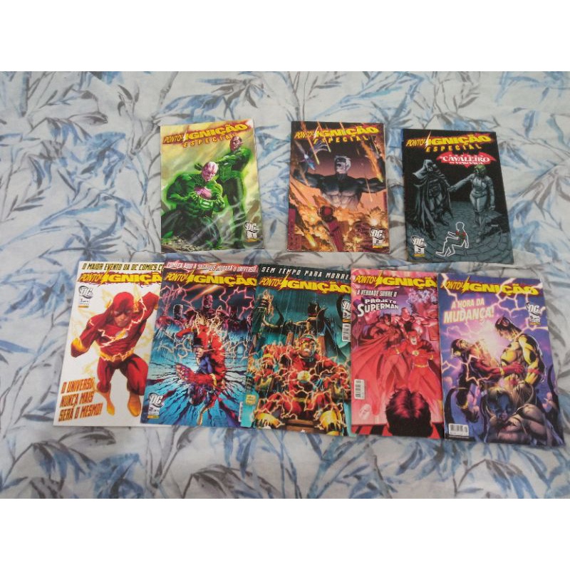 Hq flashpoint ponto de ignição completo + extras especiais Shopee Brasil