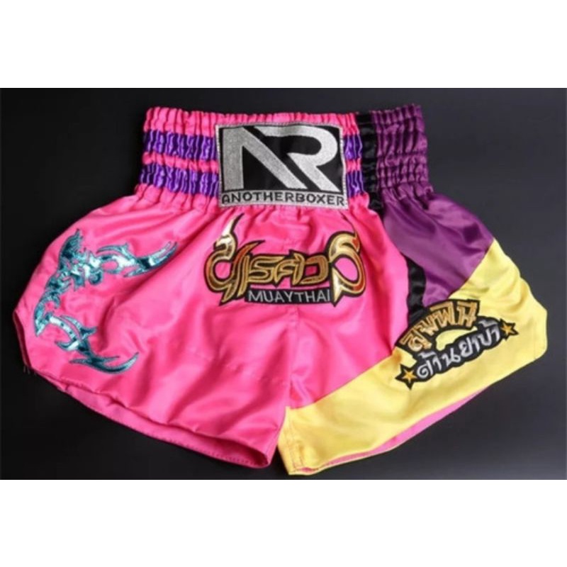 Short De Boxe Enfant Runhomal - MMA, Kickboxing, Sport, Polyester, Taille 5-14 Ans