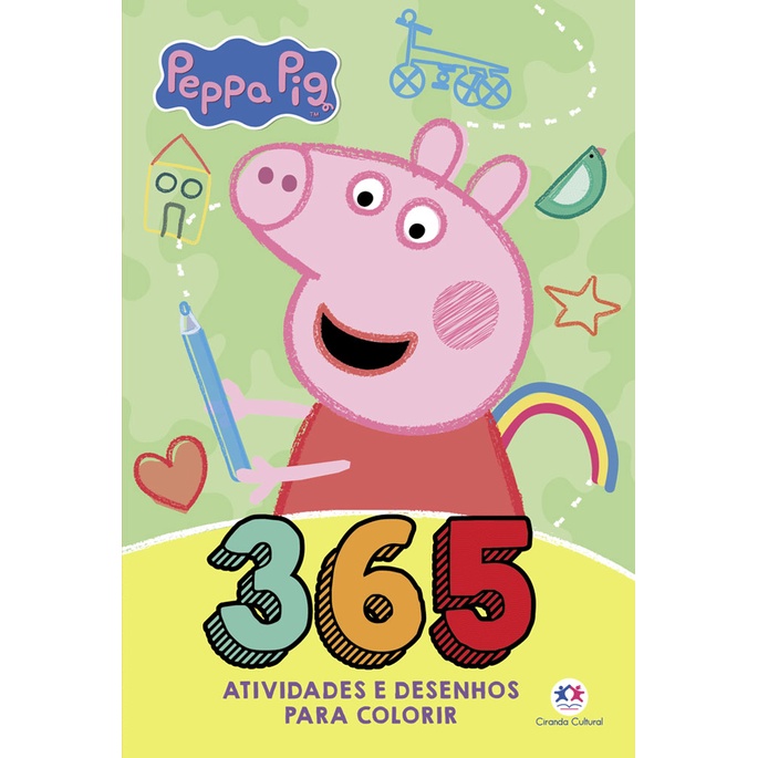 Página 3  Vetores e ilustrações de Desenhos peppa pig colorir