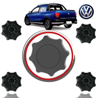 Kit 2 Manopla Roldana Banco Amarok 2010 2011 2012 PRETO PREMIUM