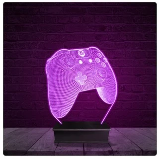 Luminária e Abajur Acrílico Led - Controle Xbox 360