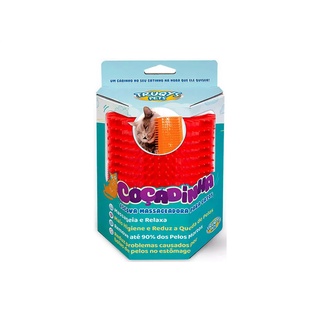 Escova Massageadora Para Gatos Com Erva Truqys - Coçadinha