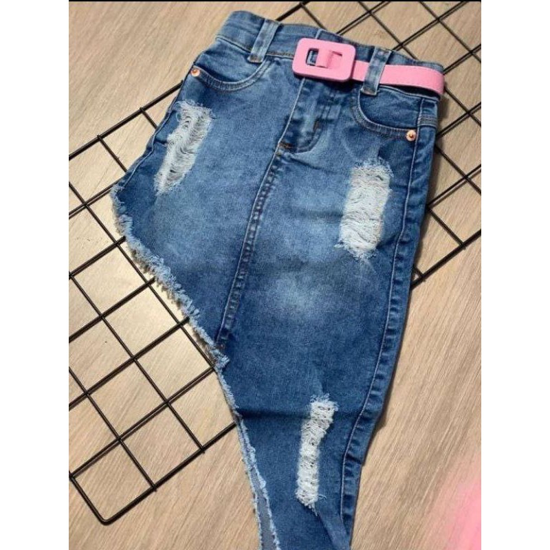 Saia sales jeans bico