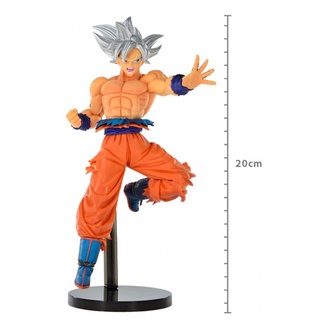 Boneco Dragon Ball Super Goku Ultra Instinct Sign Son Goku FES Banpresto em  2023