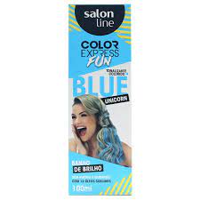 color express fun salon line blue unicorn | Shopee Brasil