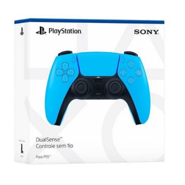 Kit 2 Capa Protetora Controle Ps5 Gamepad Silicone Azul